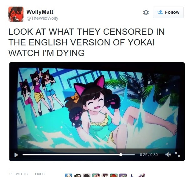 Yo Kai Watch Censorship On Disney Watch Of Yokai